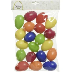 Decoración De Pascua>DecoWoerner 20 Huevos De Pascua De Colores Para Colgar multicolor