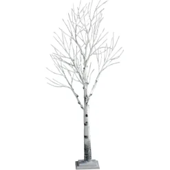 Decoración De Invierno|Árboles Artificiales>DecoWoerner Abedul Artificial, 125 Cm blanco