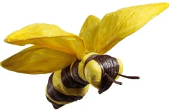 Decoración De Animales|Decoración De Primavera>DecoWoerner Abejas Decorativas 26 Cm, 3 Piezas amarillo