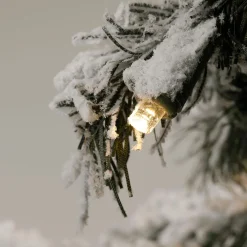 Árboles De Mesa Y Ramas De Abeto|Árboles De Navidad Artificiales>DecoWoerner Abeto Artificial Nevado Con LED 60 Cm blanco