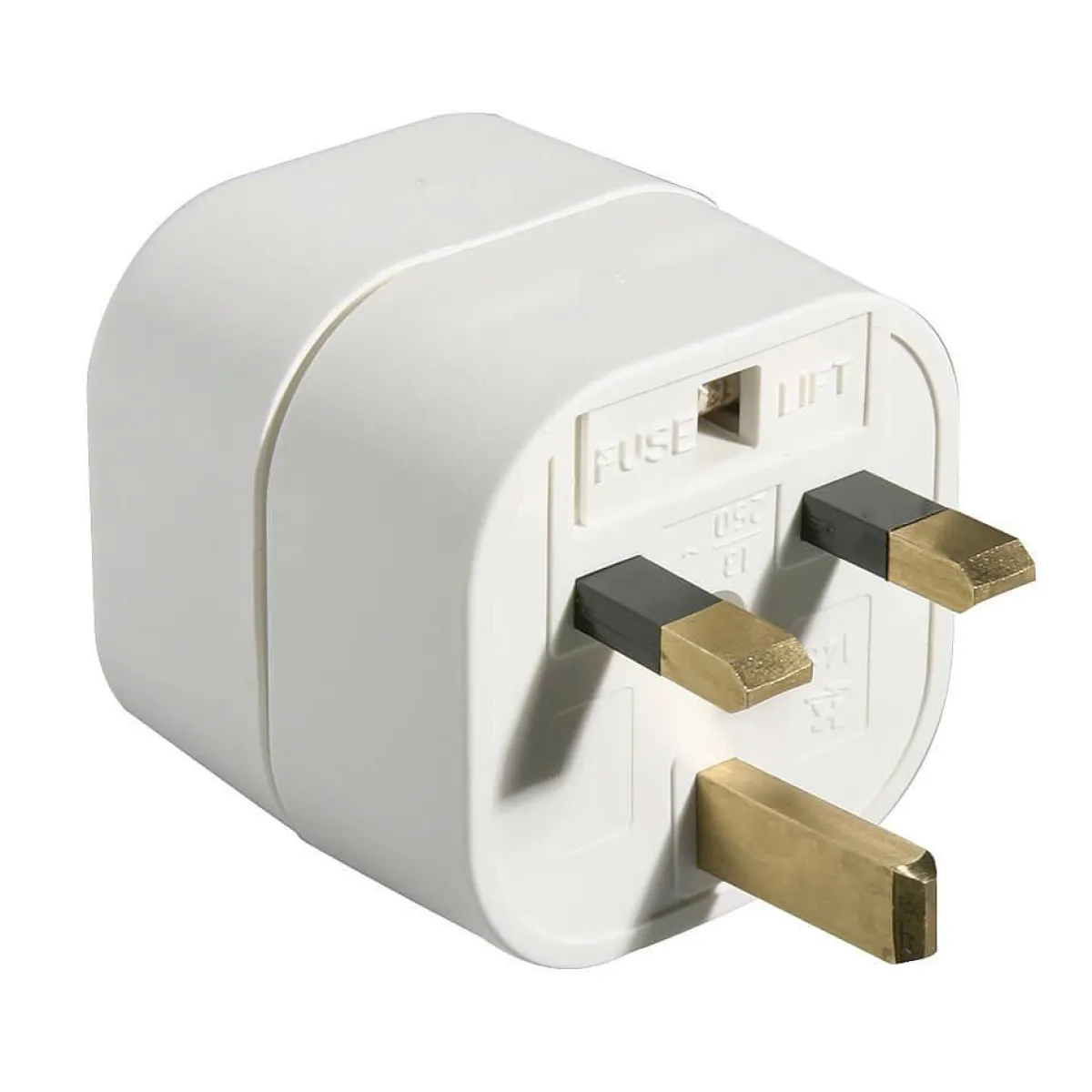 Luz Decorativa|Luces De Navidad>DecoWoerner Adaptador Para Enchufe Del Reino Unido blanco