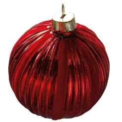 Bolas De Navidad>DecoWoerner Adorno De Navidad Terciopelo , 8 Cm, 2 Piezas rojo