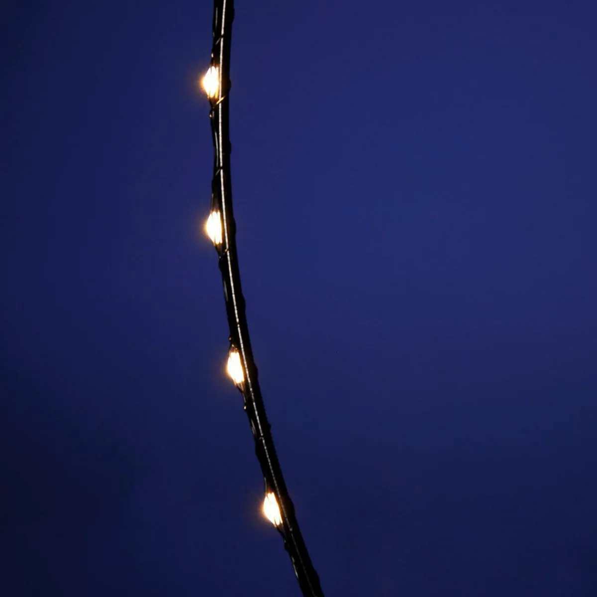 Luces De Navidad>DecoWoerner Anillo De Luces LED Para Exteriores, LED Cálido, Ø 75 Cm negro
