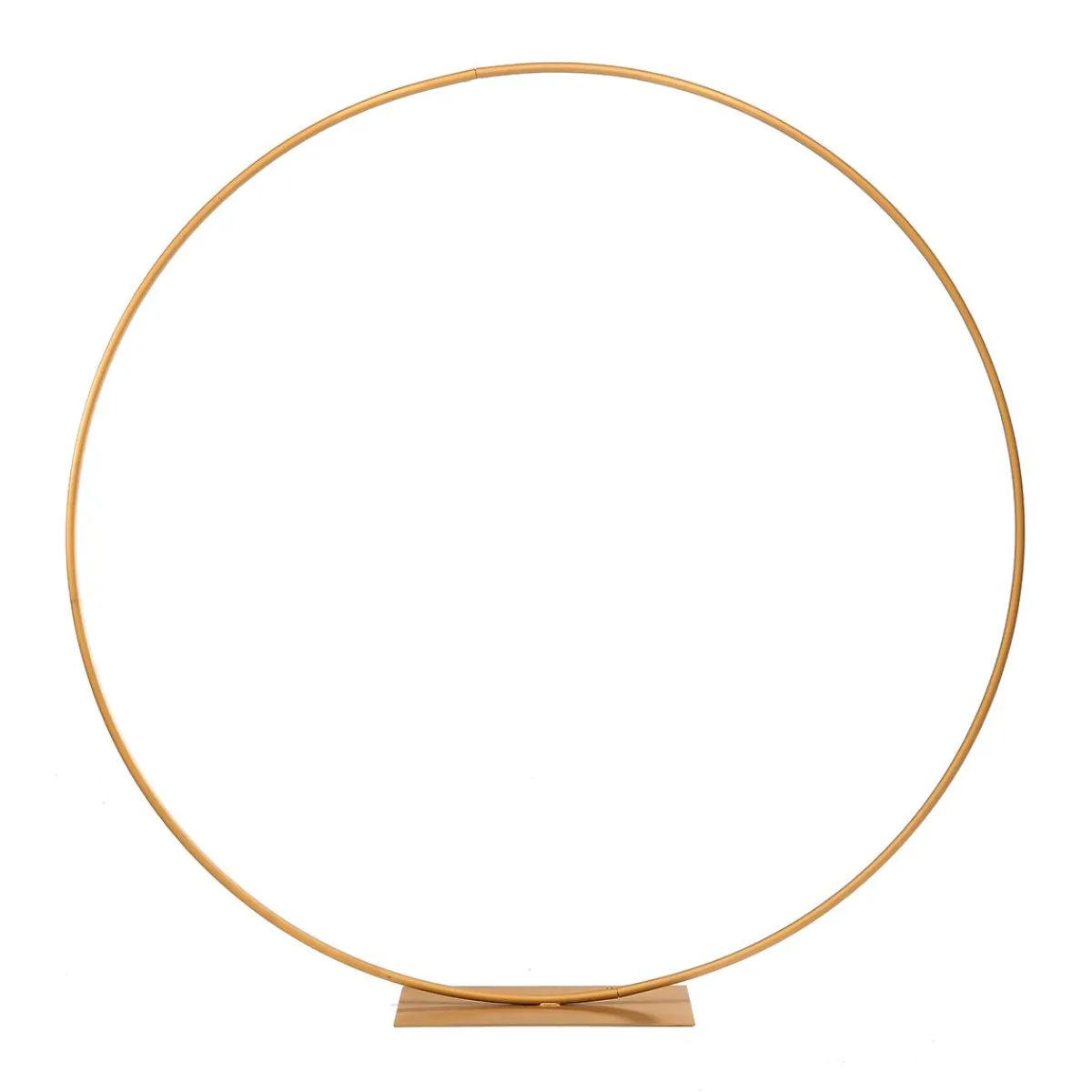 Ayudas Y Herramientas De Decoración|Decoración Temática>DecoWoerner Anillo Decorativo De Metal, Ø 200 Cm oro