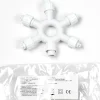 Luces De Navidad>DecoWoerner Anillo Distribuidor 5gang Para LED Profi System Blanco