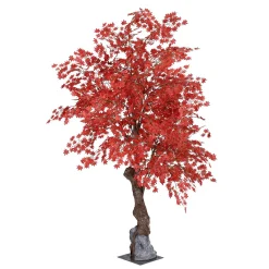 Decoración De Otoño|Árboles Artificiales>DecoWoerner Arce Artificial árbol De Otoño, 240 Cm rojo