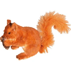Decoración De Animales|Decoración De Otoño>DecoWoerner Ardilla Decorativa Altura 28 Cm naranja