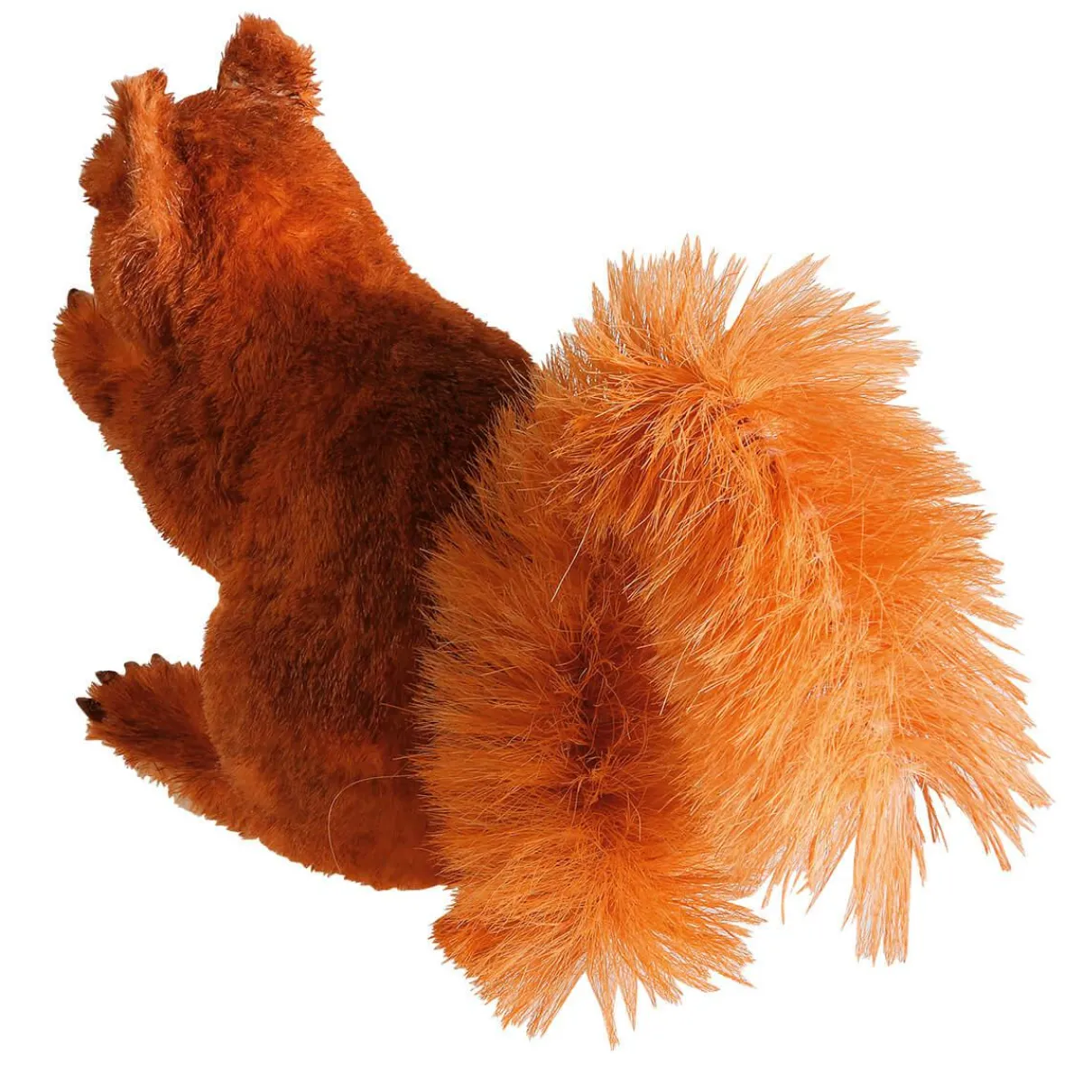 Decoración De Animales|Decoración De Otoño>DecoWoerner Ardilla Decorativa Altura 28 Cm naranja