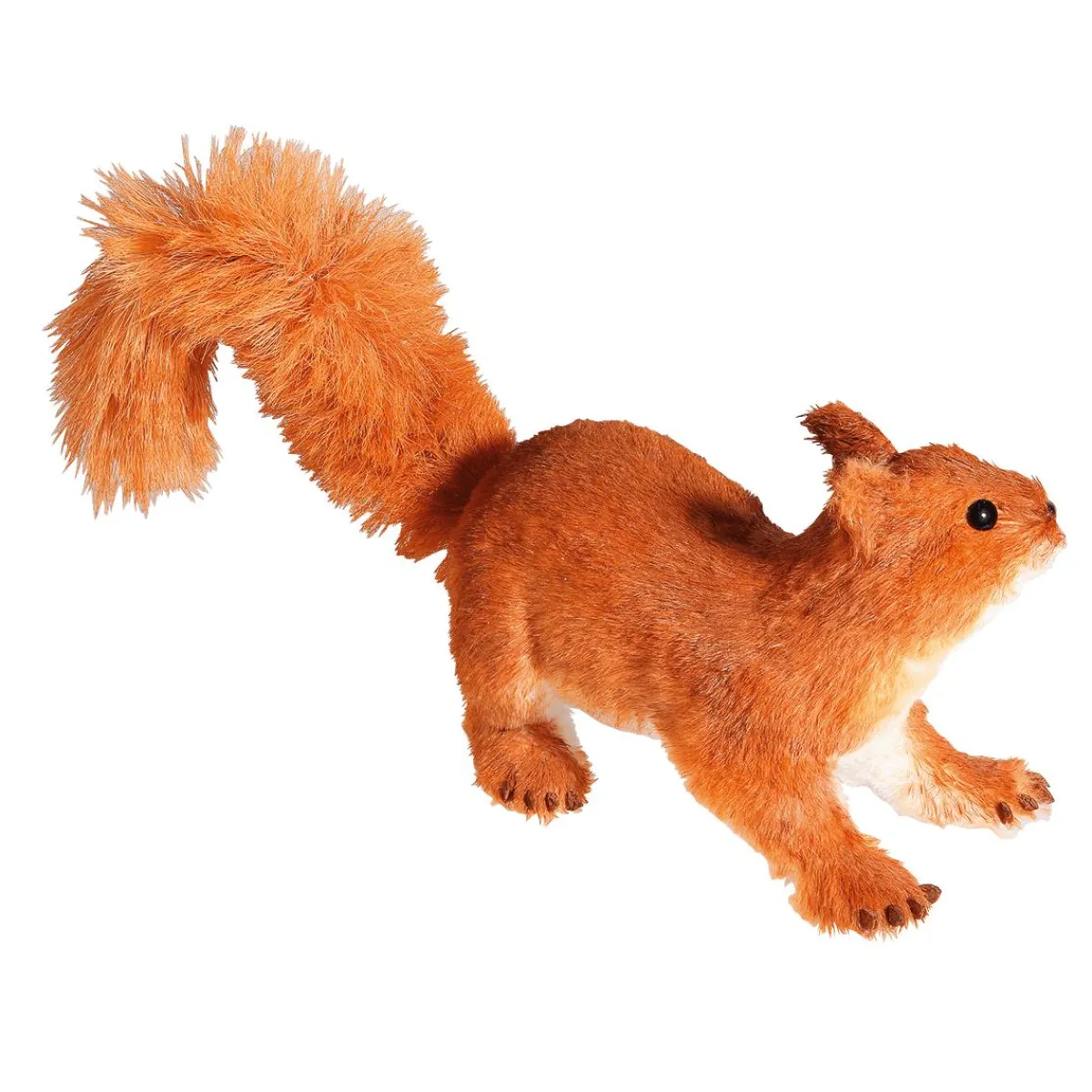 Decoración De Animales|Decoración De Otoño>DecoWoerner Ardilla Decorativa Altura 24 Cm naranja