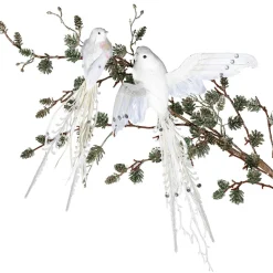 Decoración De Animales|Decoración Temática>DecoWoerner Ave Decorativa Color 38 Cm blanco