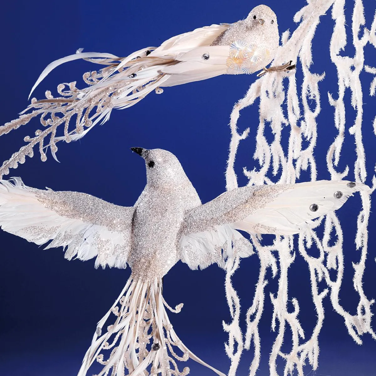 Decoración De Animales|Decoración Temática>DecoWoerner Ave Decorativa Color 38 Cm blanco