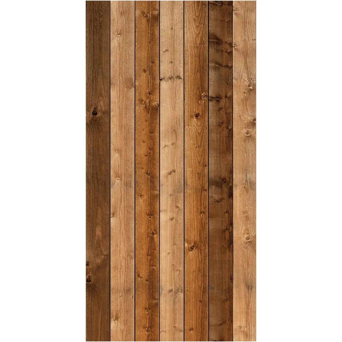 Decoración De Otoño|Pancartas De Navidad E Invierno>DecoWoerner Bandera De Tela Ignífuga "Pared De Tablero " 100 X 200 Cm marrón