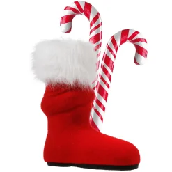 Chupetes Xxl|Figuras De Navidad>DecoWoerner Bastón De Azúcar XXL Alimento De Imitación 60 Cm rojo