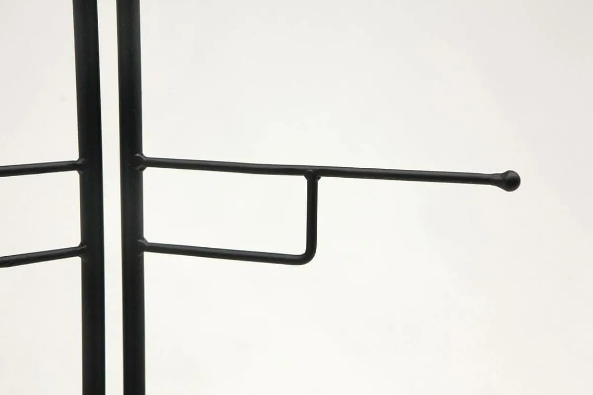 Expositores Para Tiendas>DecoWoerner Biombo De Metal Altura 180 Cm negro