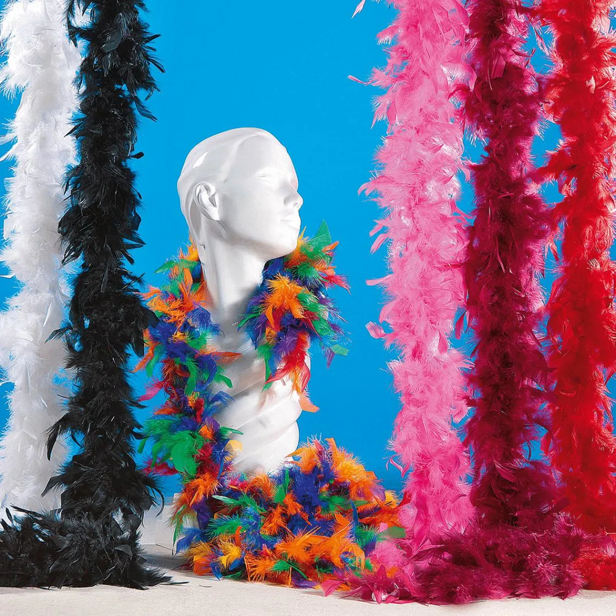 Decoración Temática>DecoWoerner Boa De Plumas, , 180 Cm rosa