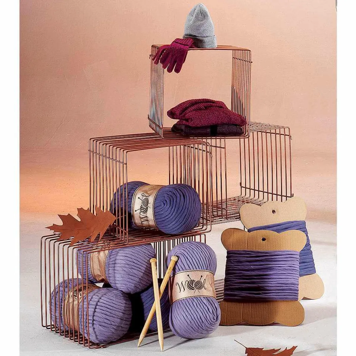 Decoración De Invierno>DecoWoerner Bola De Lana Decorativa XXL 40 X 22 Cm Gris