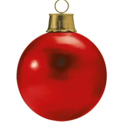Decoración Navideña Xxl>DecoWoerner Bola De Navidad, Color , Ø 70 Cm rojo