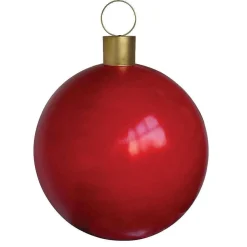 Decoración Navideña Xxl>DecoWoerner Bola De Navidad, Color , Ø 120 Cm rojo