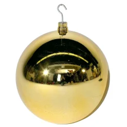 Decoración Navideña Xxl|Bolas De Navidad>DecoWoerner Bola De Navidad XXL Brillante, 40 Cm oro