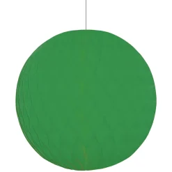 Decoración Temática>DecoWoerner Bola De Nido De Abeja , Ignífuga, B1 40 Cm Ø verde