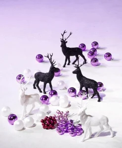 Bolas De Navidad>DecoWoerner Bolas De Navidad Brillantes 6 Cm Color Lila violeta