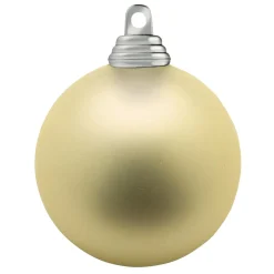 Bolas De Navidad>DecoWoerner Bolas De Navidad De Plástico Ignífugo Champán Mate oro