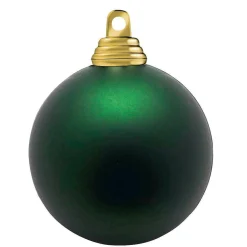 Bolas De Navidad>DecoWoerner Bolas De Navidad De Plástico Abeto Mate, 6 Cm Ø - 24 Piezas verde