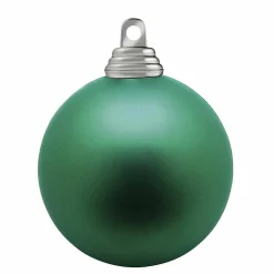 Bolas De Navidad>DecoWoerner Bolas De Navidad De Plástico Mate Aquagreen, 6 Cm Ø - 24 Piezas verde