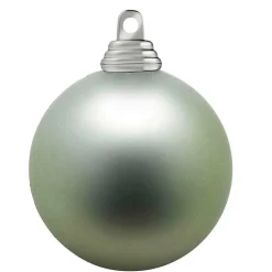 Bolas De Navidad>DecoWoerner Bolas De Navidad De Plástico Salvia Mate, 6 Cm Ø - 24 Piezas verde