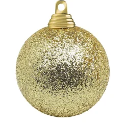 Bolas De Navidad>DecoWoerner Bolas De Navidad Doradas De Plástico, 6 Cm Ø - 6 Piezas oro