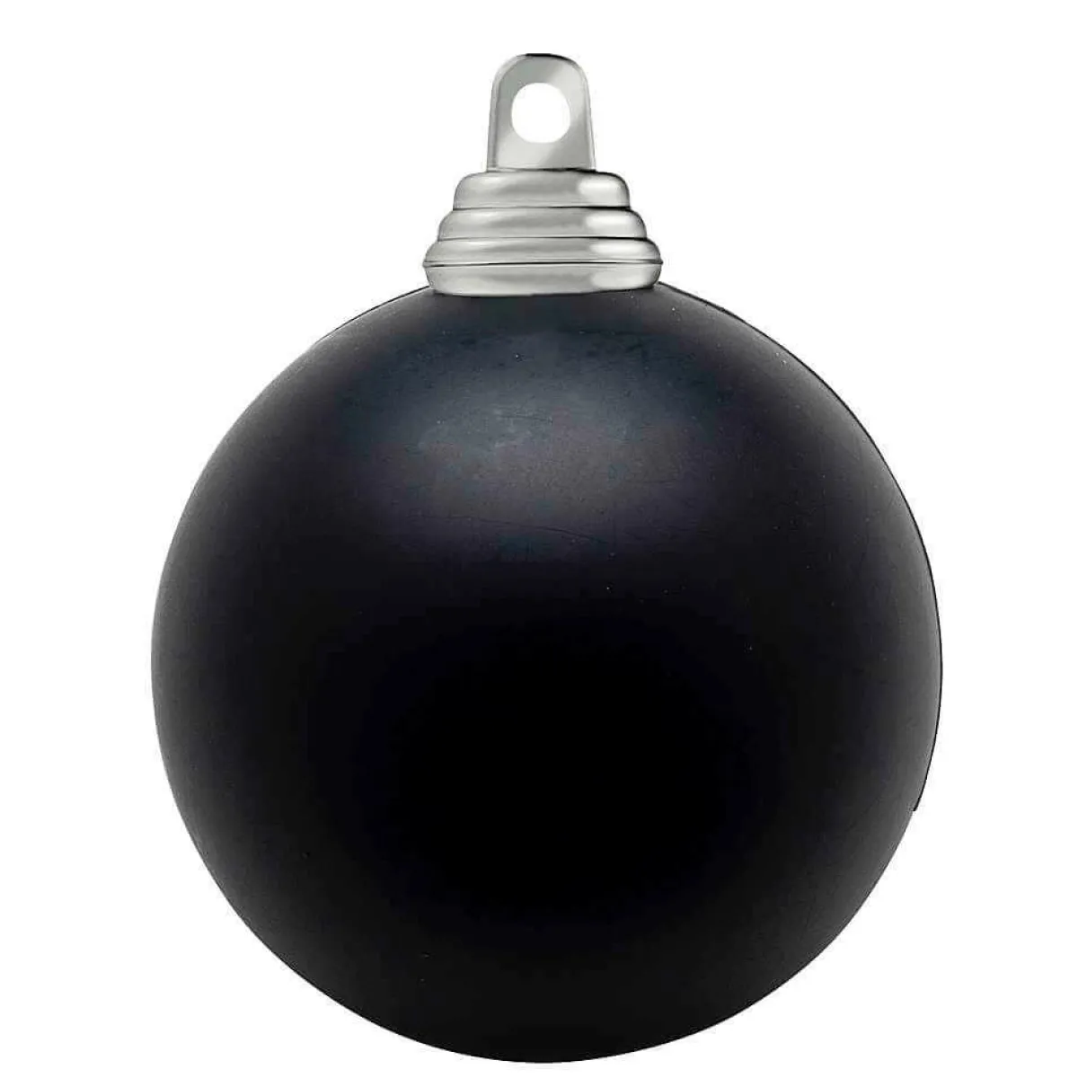 Bolas De Navidad>DecoWoerner Bolas De Navidad Negras, Mate, De Plástico Ignífugo, 6 Cm Ø - 24 Piezas negro