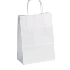 Bolsas De Regalo Y Bolsas Portátiles>DecoWoerner Bolsa De Papel, Color , Tamaño 1: 36 X 22 + 10 Cm blanco