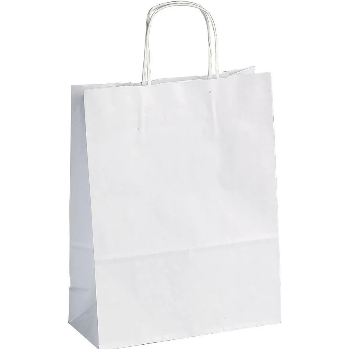 Bolsas De Regalo Y Bolsas Portátiles>DecoWoerner Bolsa De Papel, Color , Tamaño 2: 41 X 32 + 10 Cm blanco