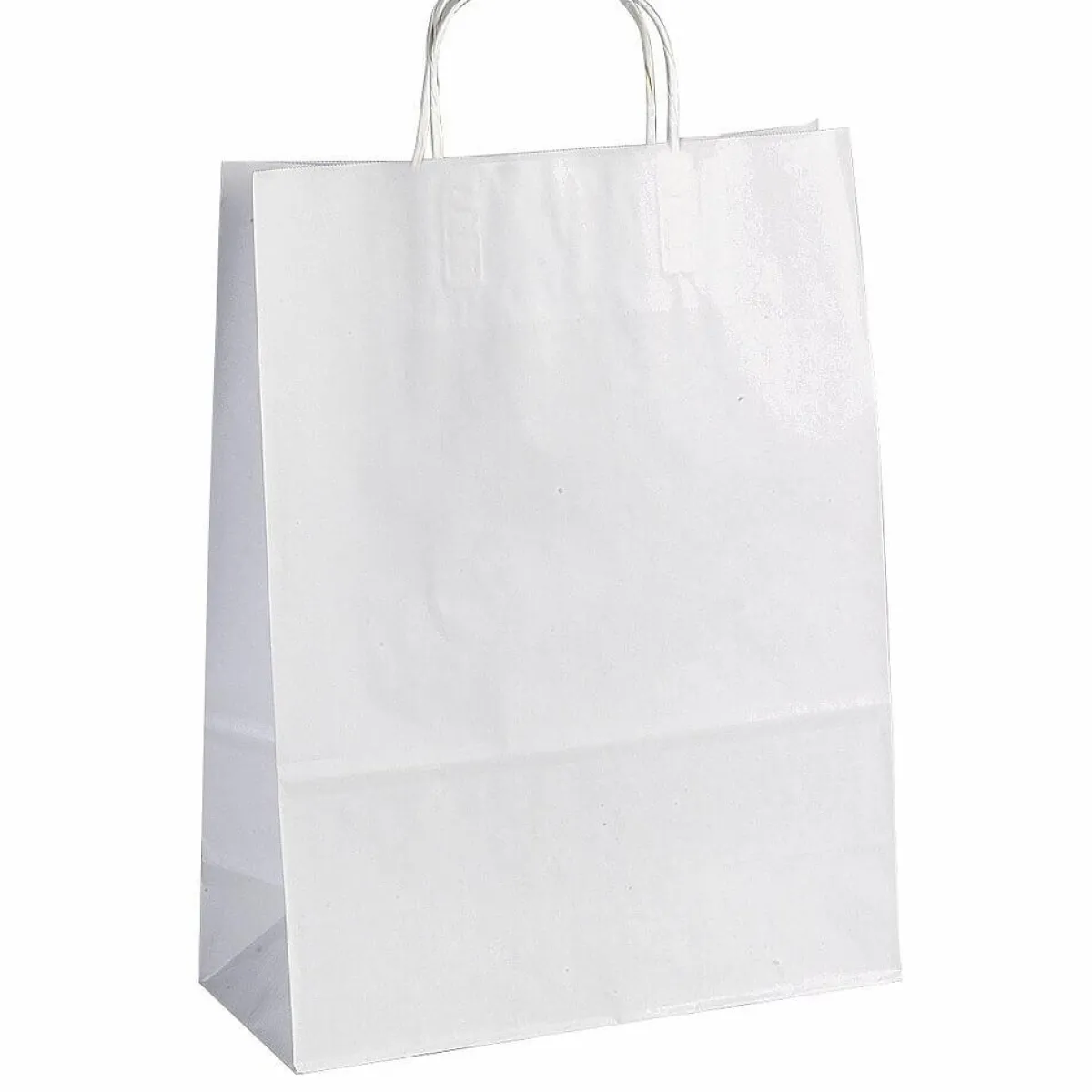 Bolsas De Regalo Y Bolsas Portátiles>DecoWoerner Bolsa De Papel, Color , Tamaño 3: 47 X 45 + 17 Cm blanco