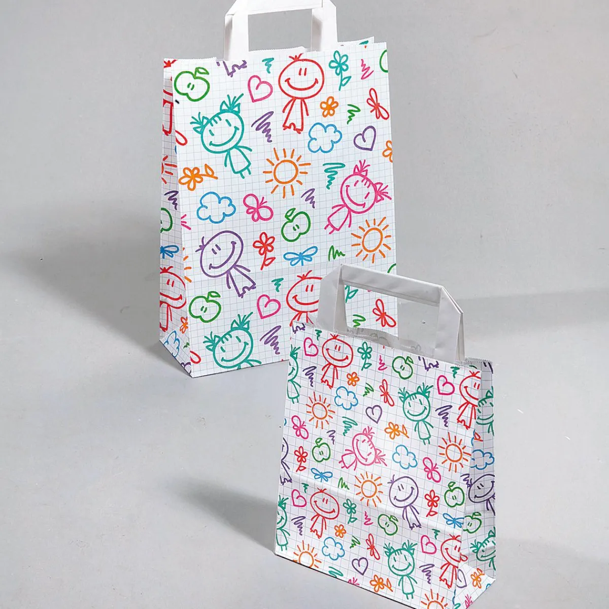 Bolsas De Regalo Y Bolsas Portátiles|Decoración Temática>DecoWoerner Bolsa De Papel "Feliz", 26 X 35 X 11 Cm multicolor