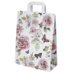 Bolsas De Regalo Y Bolsas Portátiles>DecoWoerner Bolsa De Papel Kraft "Sueño De La " 26 X 35 X 12 Cm rosa