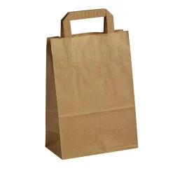 Bolsas De Regalo Y Bolsas Portátiles>DecoWoerner Bolsa De Papel, , Tamaño 1: 20 X 28 + 10 Cm marrón