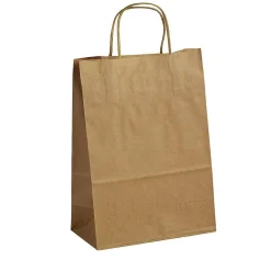 Bolsas De Regalo Y Bolsas Portátiles>DecoWoerner Bolsa De Papel, , Tamaño 1: 36 X 22 + 10 Cm marrón