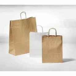 Bolsas De Regalo Y Bolsas Portátiles>DecoWoerner Bolsa De Papel, , Tamaño 1: 36 X 22 + 10 Cm marrón