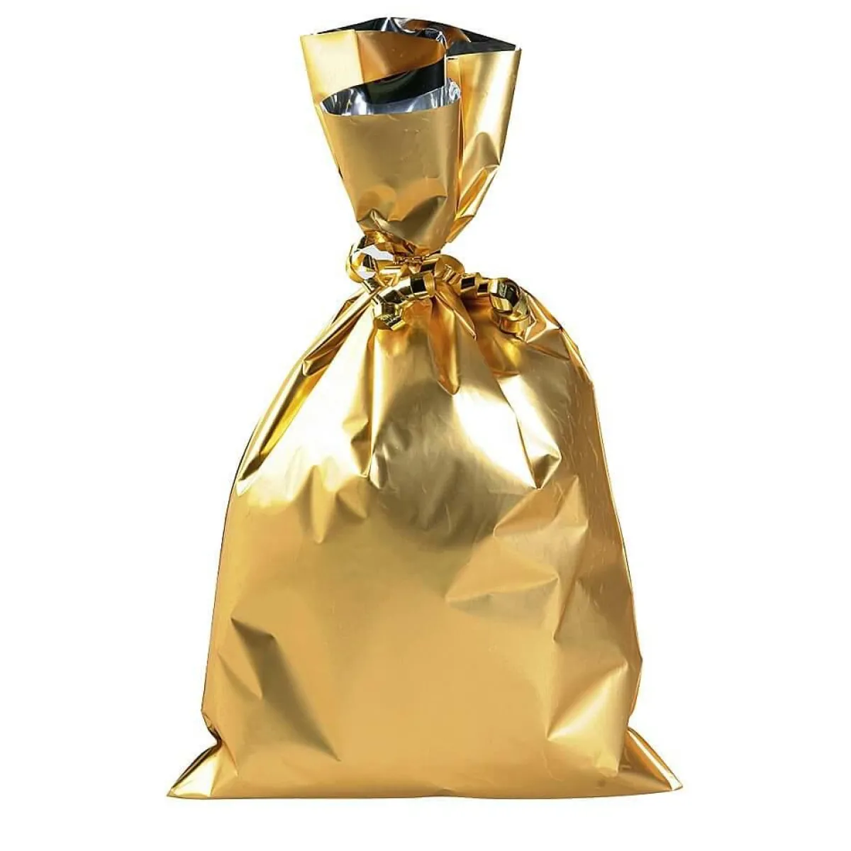 Bolsitas Con Cordón>DecoWoerner Bolsa De Regalos, Mate, Color Dorado, 20 X 35 Cm oro