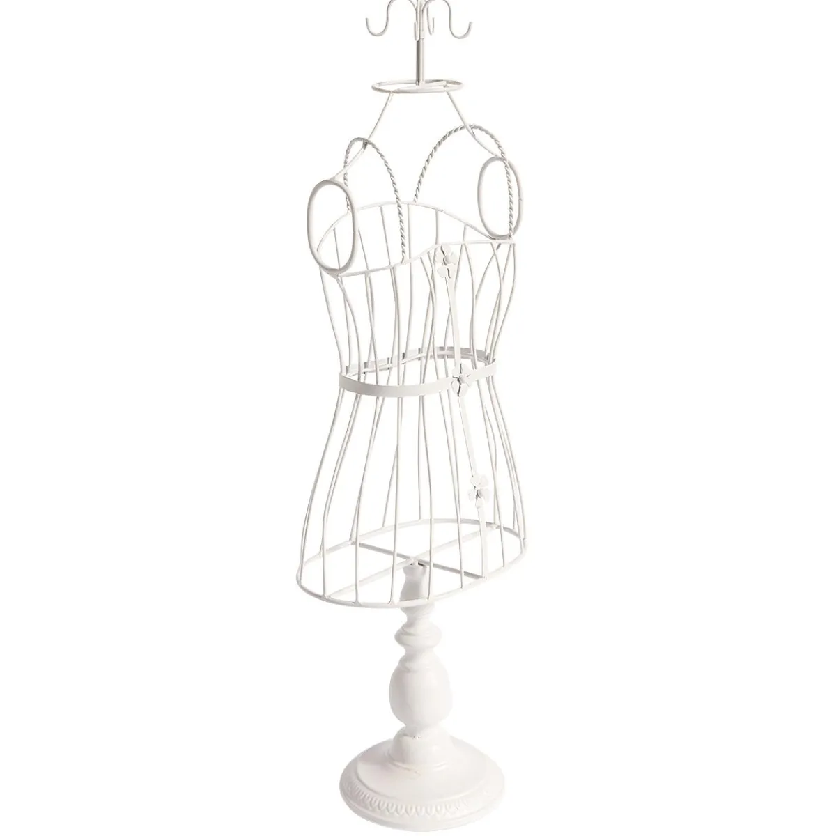 Expositores Para Tiendas>DecoWoerner Busto Decorativo "Nostalgia" 64 Cm blanco