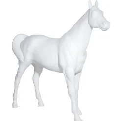 Decoración De Animales>DecoWoerner Caballo Deco 195 Cm De Altura, blanco