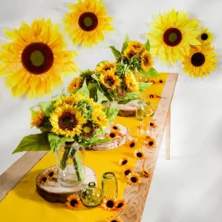 Decoración De Otoño|Cabezas De Flores Artificiales><noscript><img width=