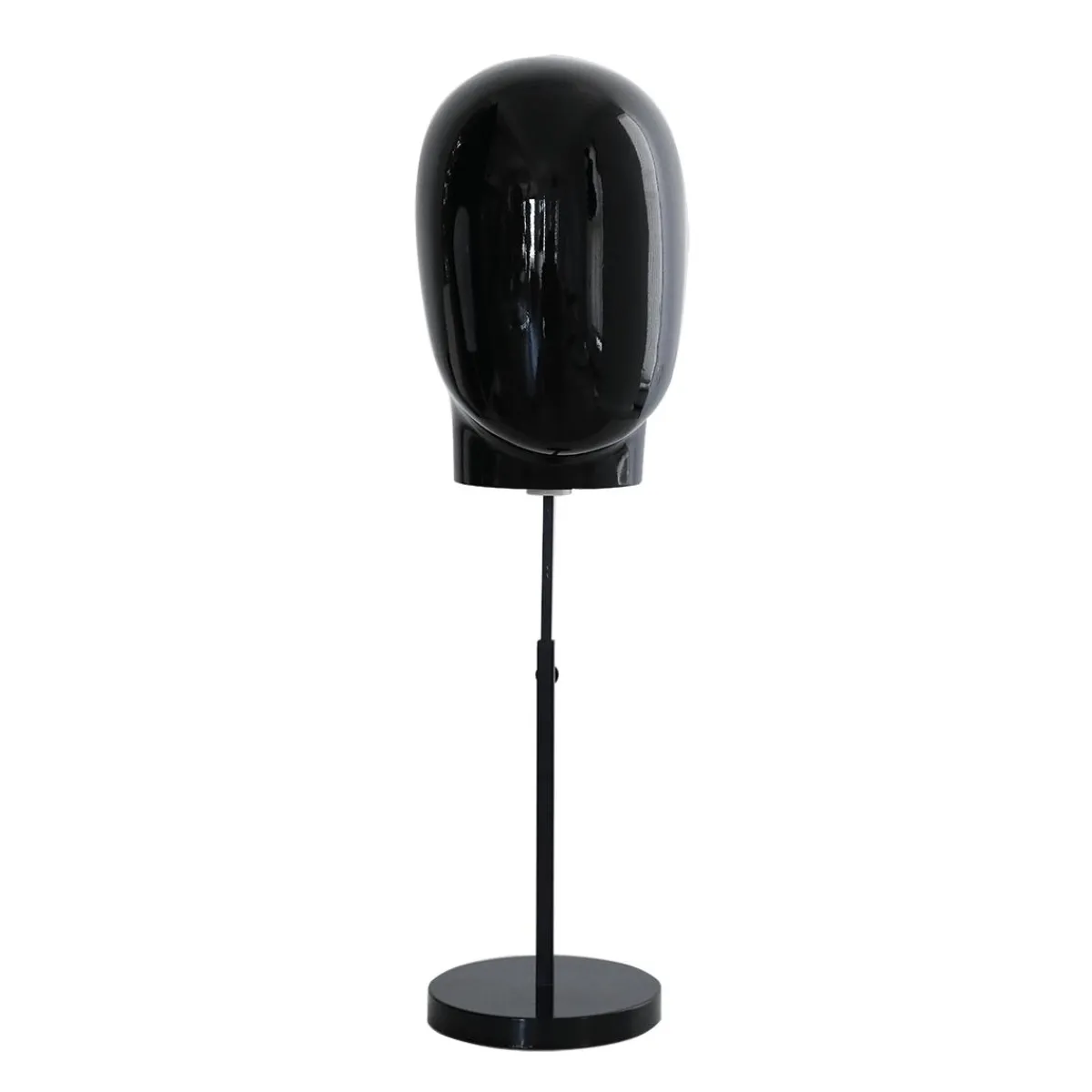 Maniquíes>DecoWoerner Cabeza De Maniquí De Hombre Negra Con Soporte 29 X 29 X 40 Cm negro