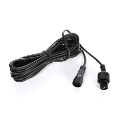 Luces De Navidad>DecoWoerner Cable De Conexión De La Cadena De Luces 500 Cm Negro