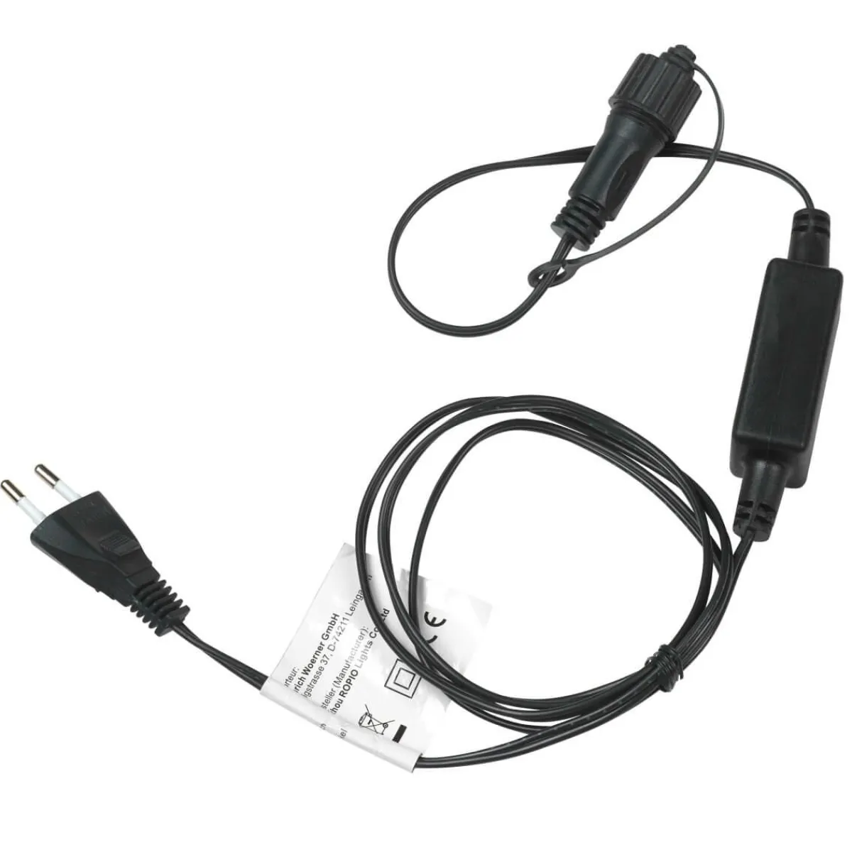 Luces De Navidad>DecoWoerner Cable De Conexión Para Productos LED Sistema IP 20, Verde