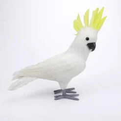 Decoración De Animales|Decoración De Verano>DecoWoerner Cacatúa Deco-parrot -amarillo, 50 Cm blanco