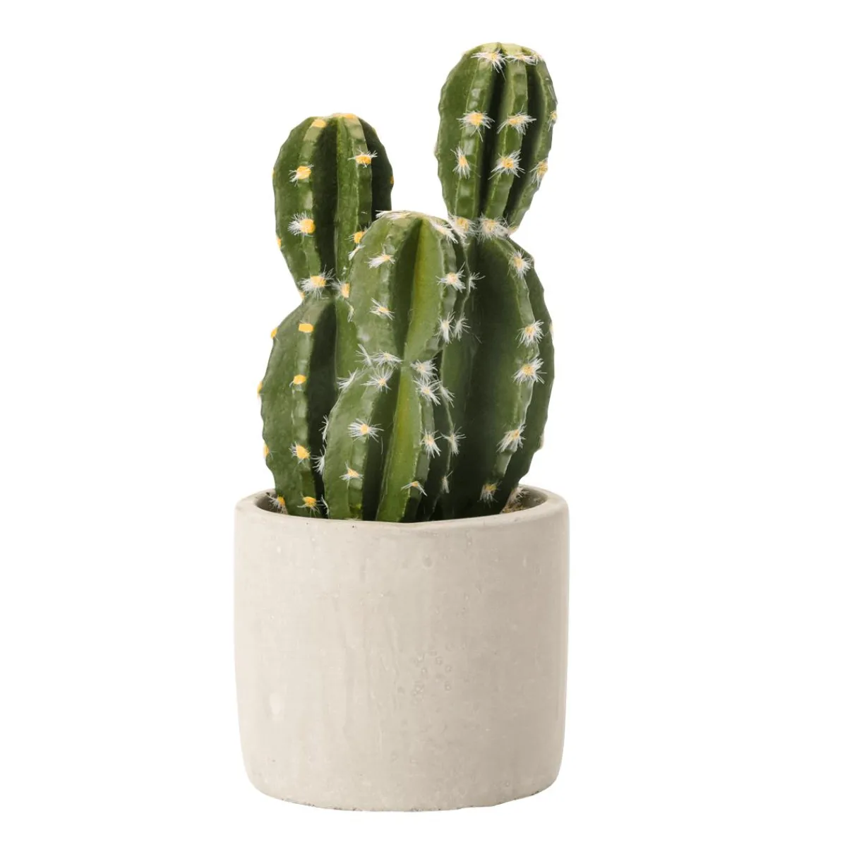 Plantas De Interior>DecoWoerner Cactus Artificial En Maceta 23 Cm verde