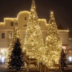 Luces De Navidad>DecoWoerner Cadena De Luces LED Con Tramos Acoplables Para Exteriores IP67, 120 LED, 24 M, Sin Fuente De Alimentación
