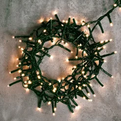 Luces De Navidad>DecoWoerner Cadena De Luces LED Intermitentes Con Temporizador Para Exteriores, 22,5 M multicolor